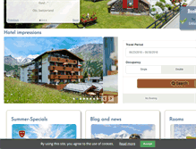 Tablet Screenshot of hotel-etoile.ch